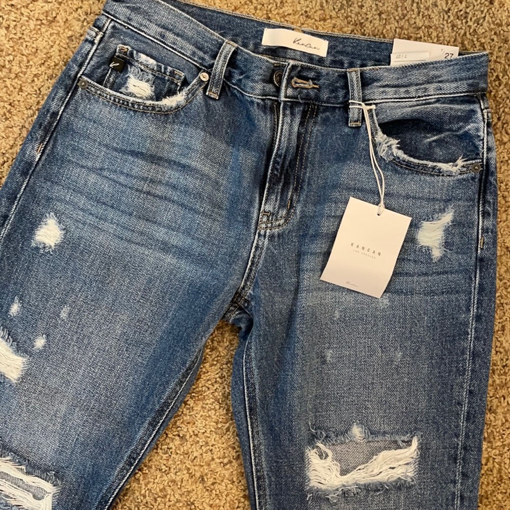 NWT Kancan boyfriend jeans